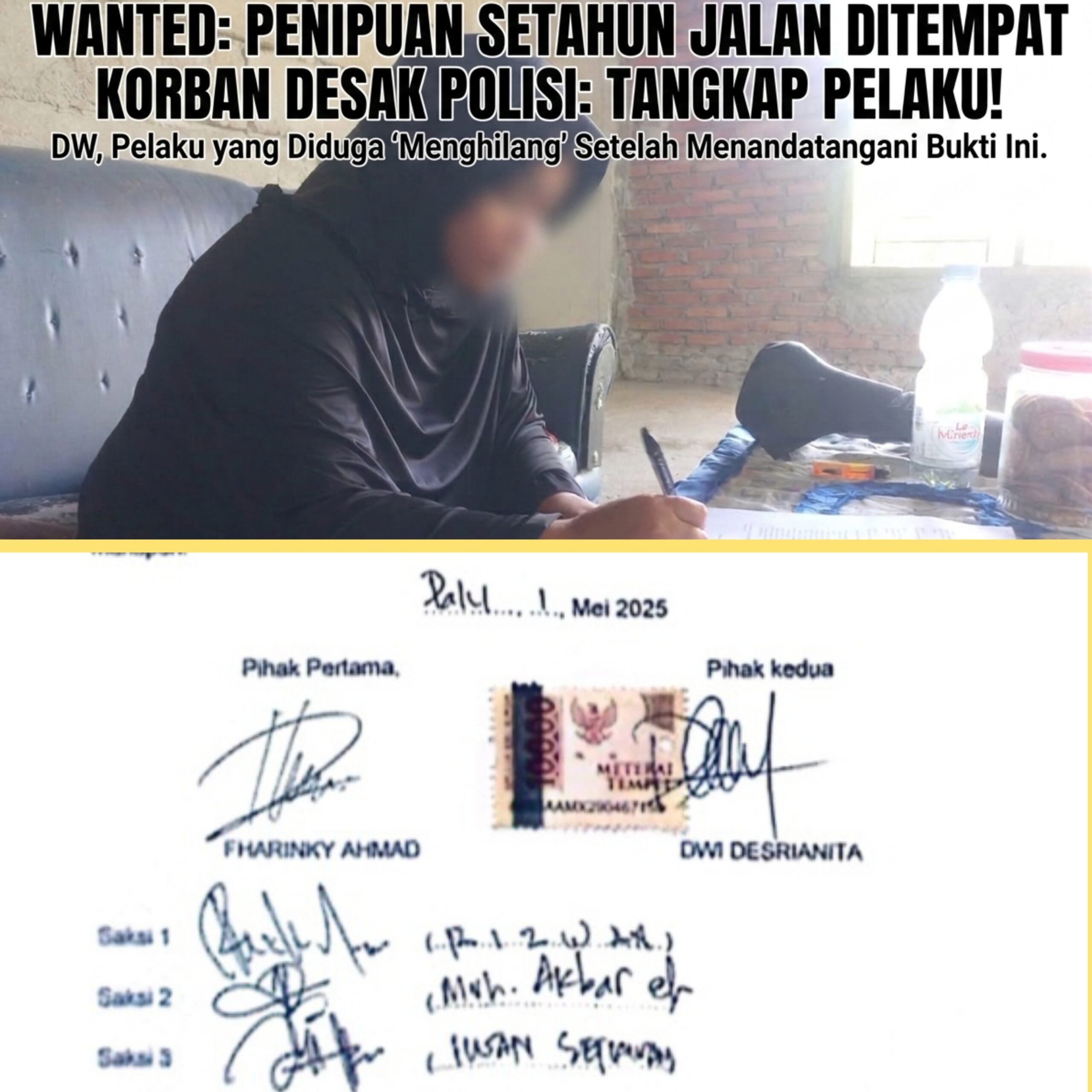 Pelaku Penipuan Masih Bebas Berkeliaran, Korban di Tomoli Desak Aparat Bertindak